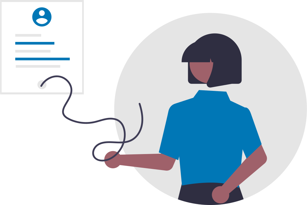 Contact us illustration